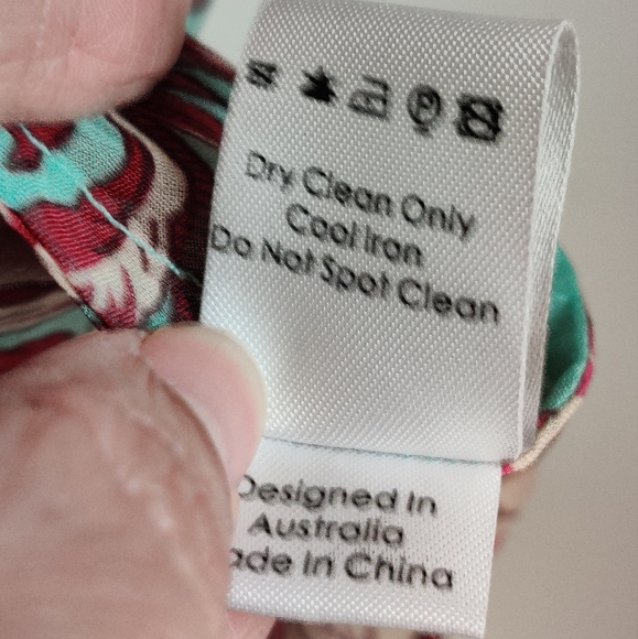 Zimmerman Floral Silk Top New Without Tags - Picture 7 of 13